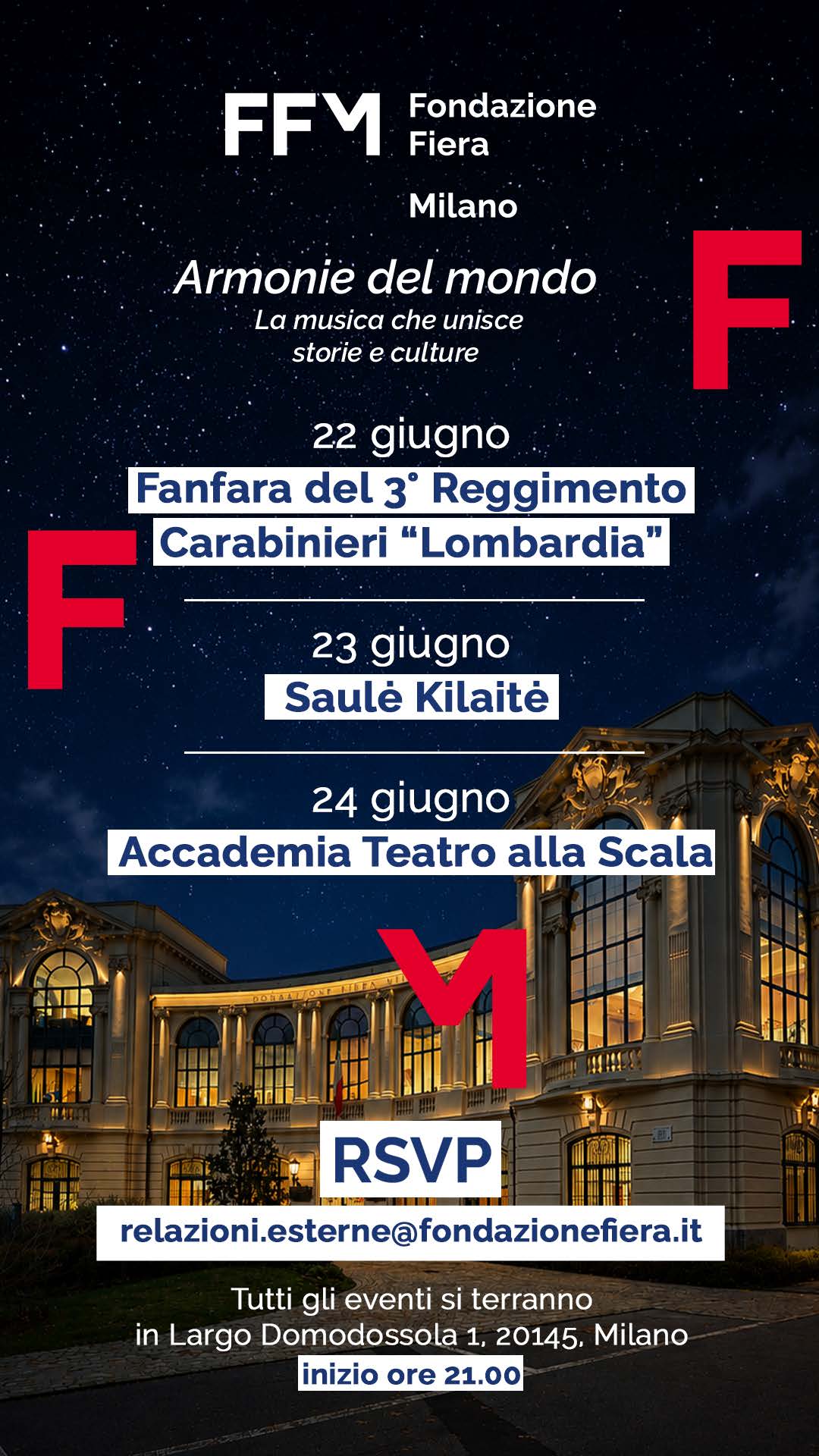 Invito Armonie del Mondo